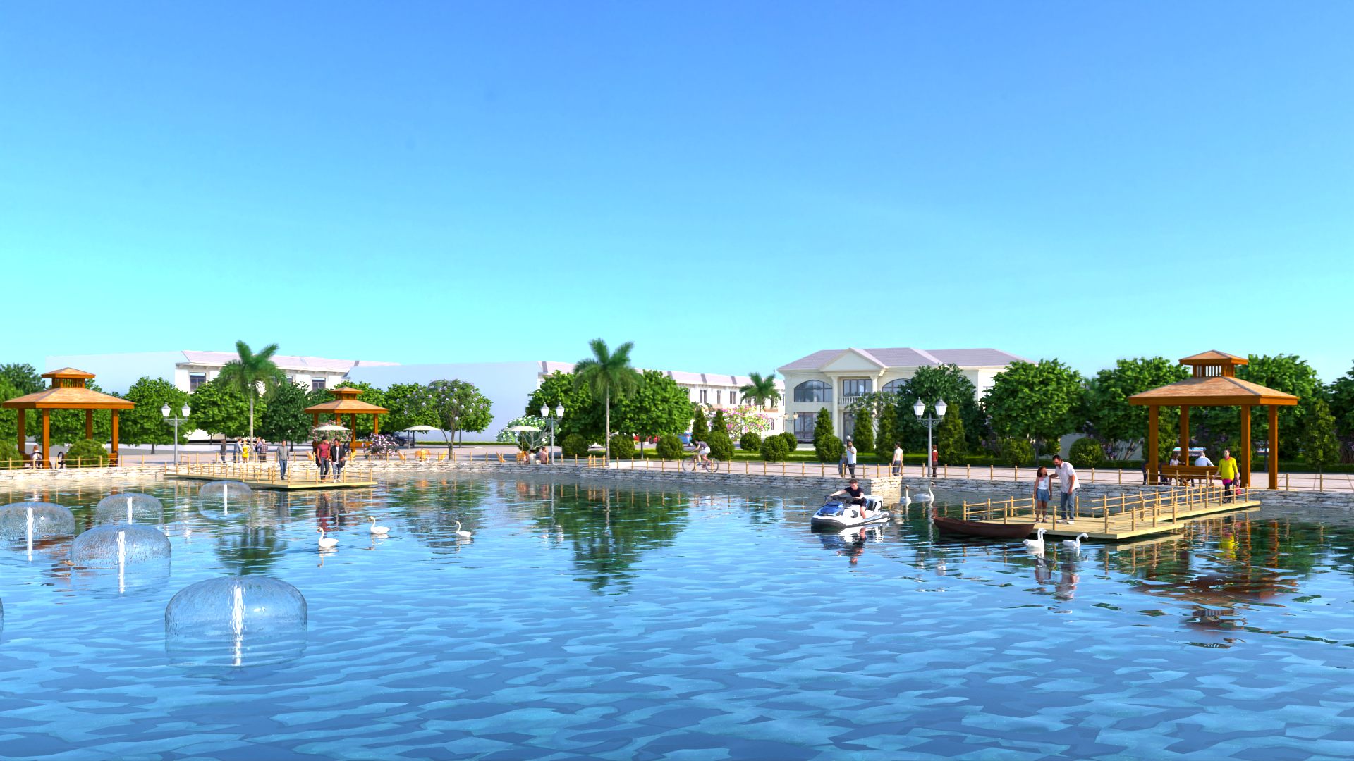 River Front - 3D View