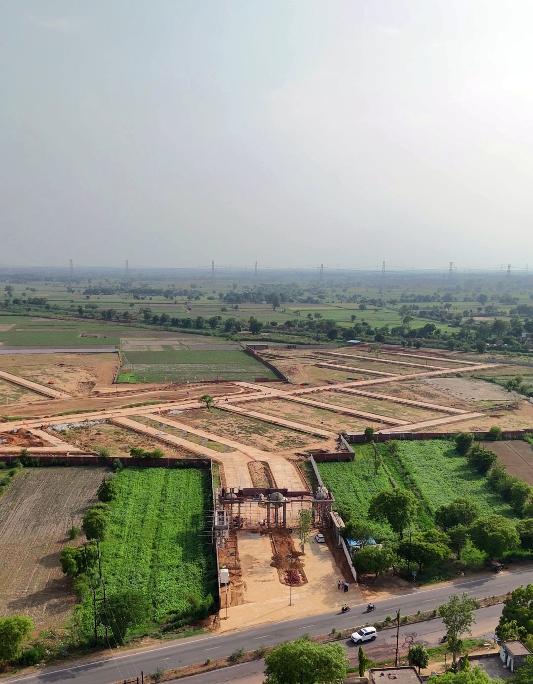 Drone Shot - New Progress 4