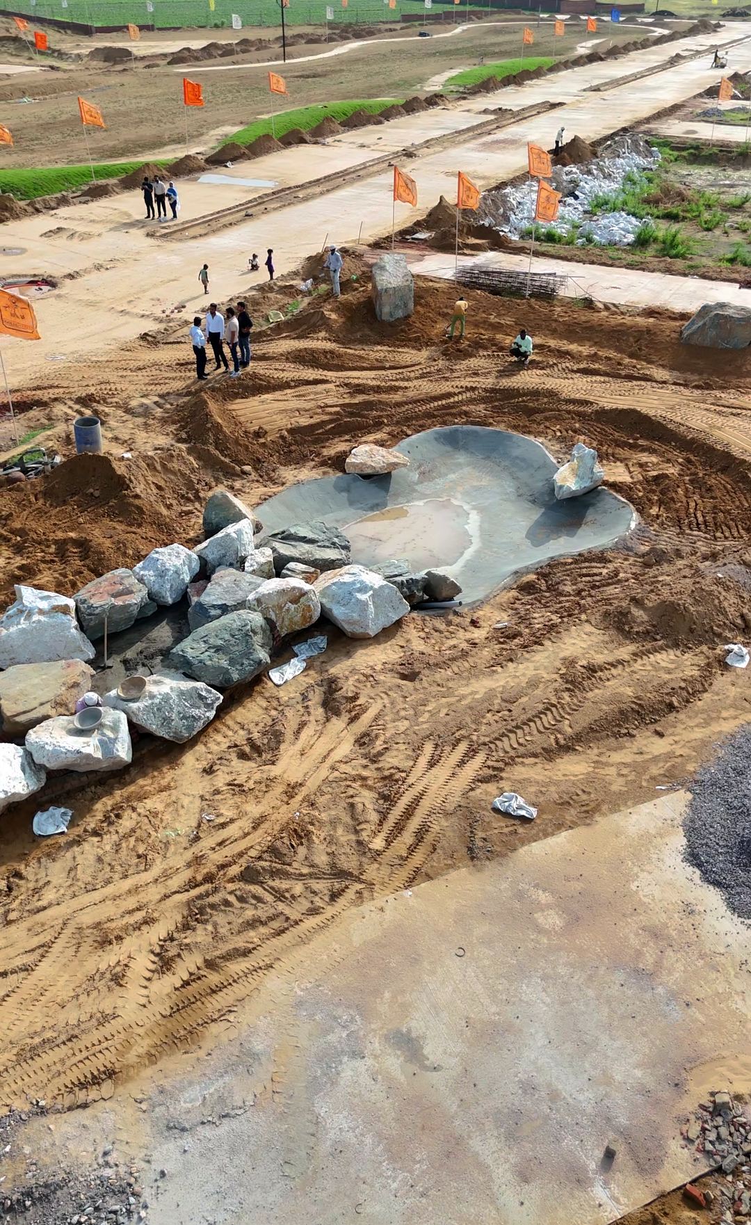 Drone Shot - New Progress 8